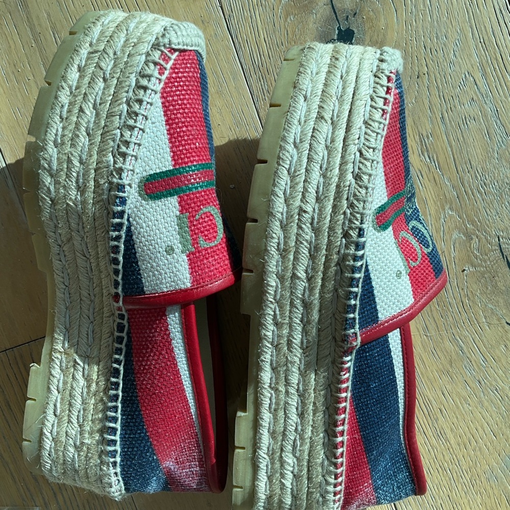 Gucci Platform Espadrilles - Picture 4 of 9